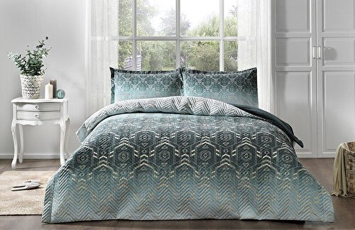 Özdilek Esagono Tek Kişilik Kapitone Nevresim Takımı