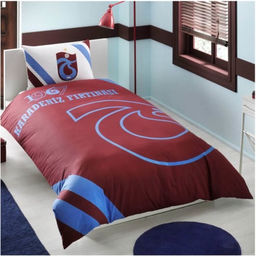 Taç Lisanslı Tek Kişilik Nevresim Takımı - Trabzonspor Karadeniz