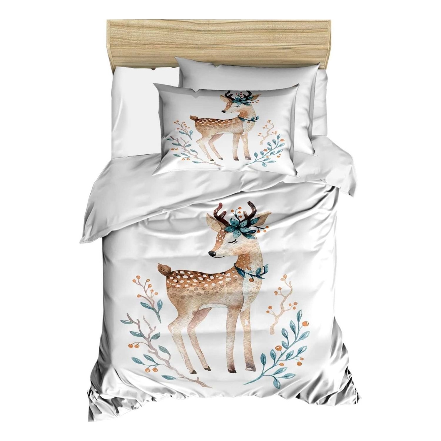 Mira Home Yenidoğan Kız Bebek Nevresim Takımı; %100 Pamuklu Ahu