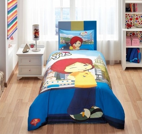 Taç Ayas Tek Kişilik Ranforce Nevresim Takımı