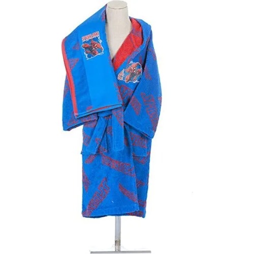 Özdilek Lisanslı 2 Parça Bornoz+ Havlu 9-10 Yaş Spiderman