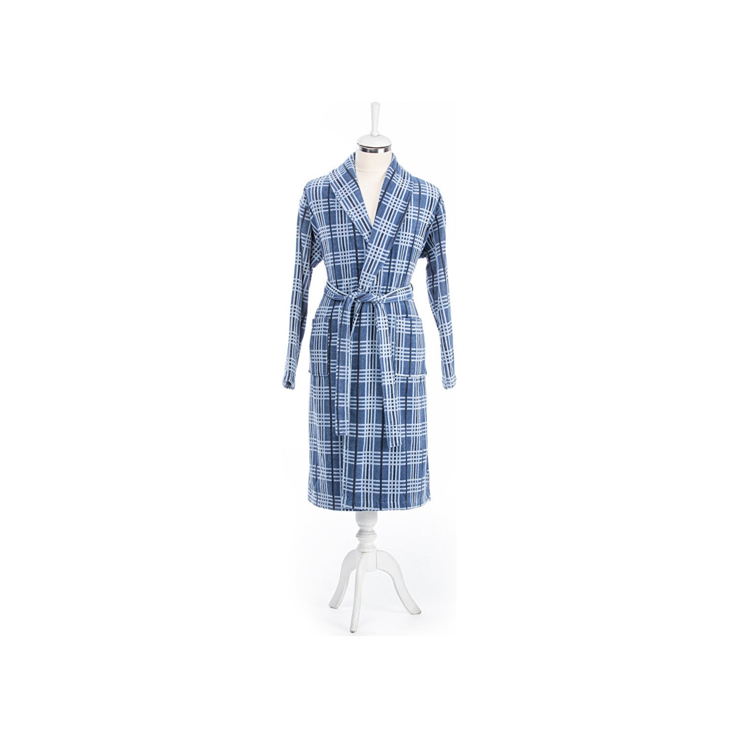 Özdilek Hawai Ocre Kadife Şal Yaka Bornoz Xxl Beden