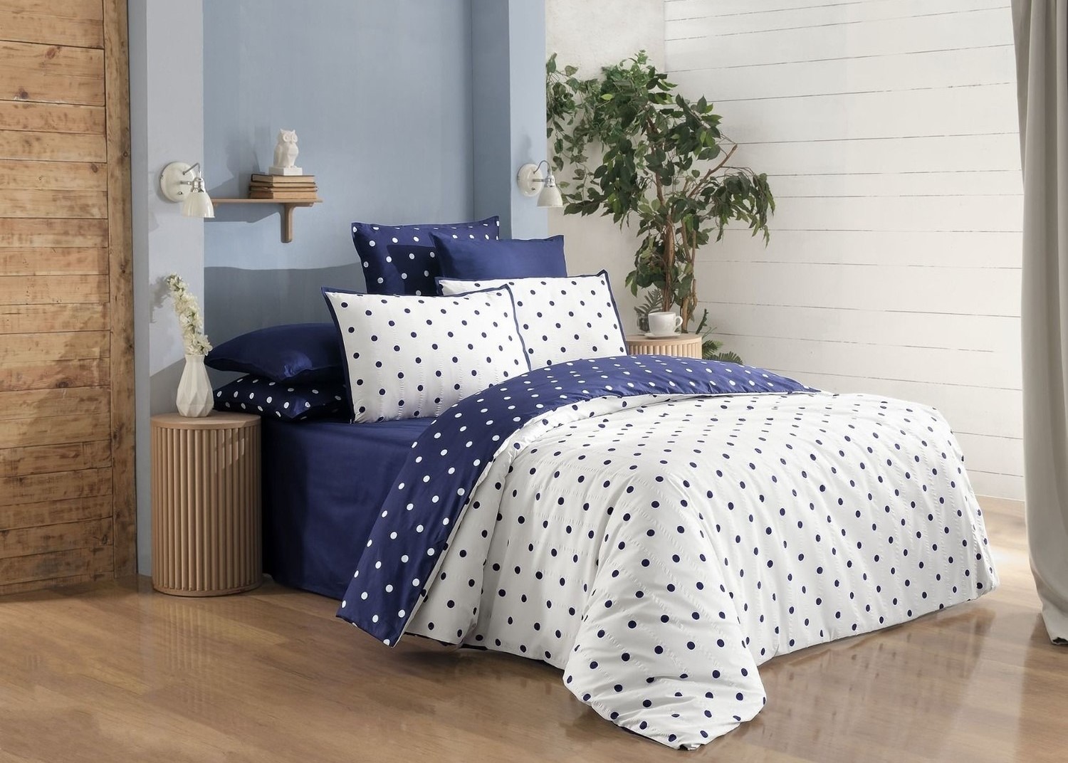 Sarev Marsilya Fancy Poplin Nevresim Takımı Tek Kişilik Varyant3