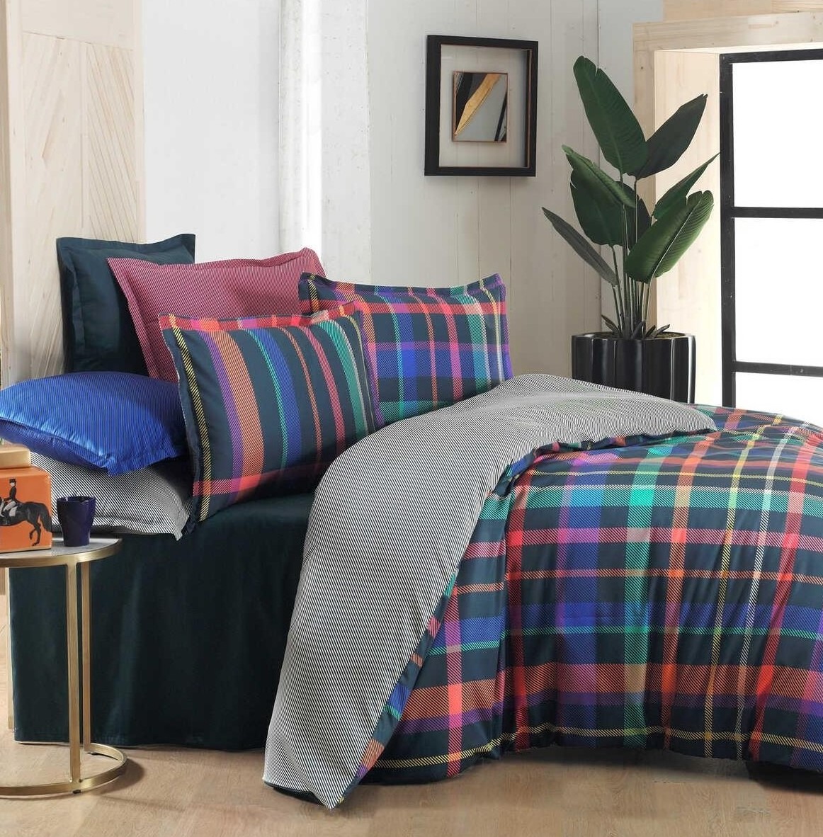 Sarev Merlın V1 Saten Nevresim Takımı Tek Kişilik