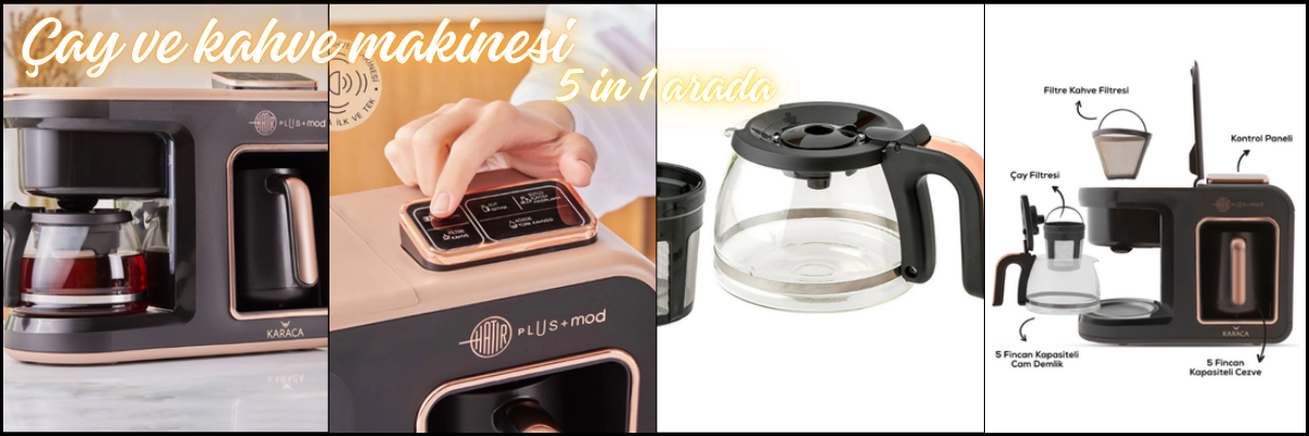 118/BANNER FIXE/ 5iN1-Kahve ve çay Makinesi